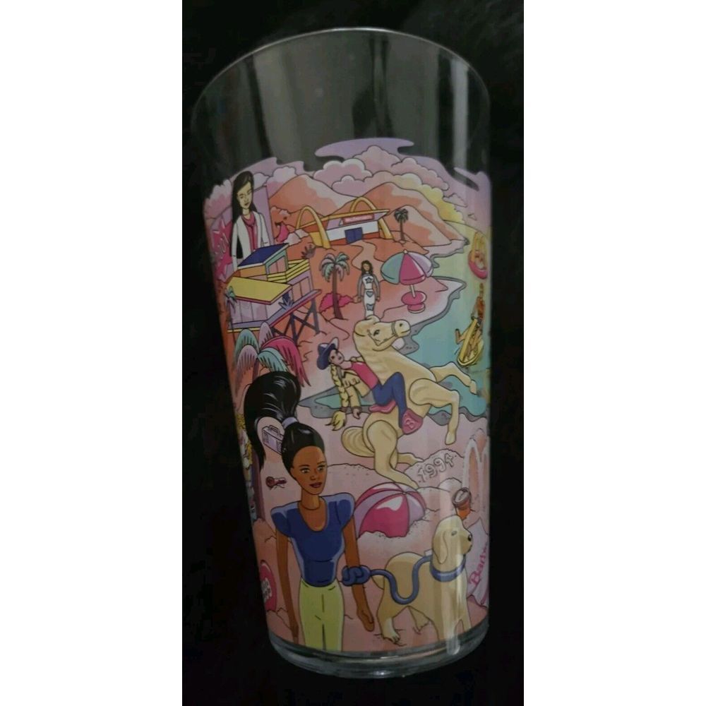 McDonald's 2024 Collector's Edition Cup Barbie Hot Wheels Plastic Tumbler
